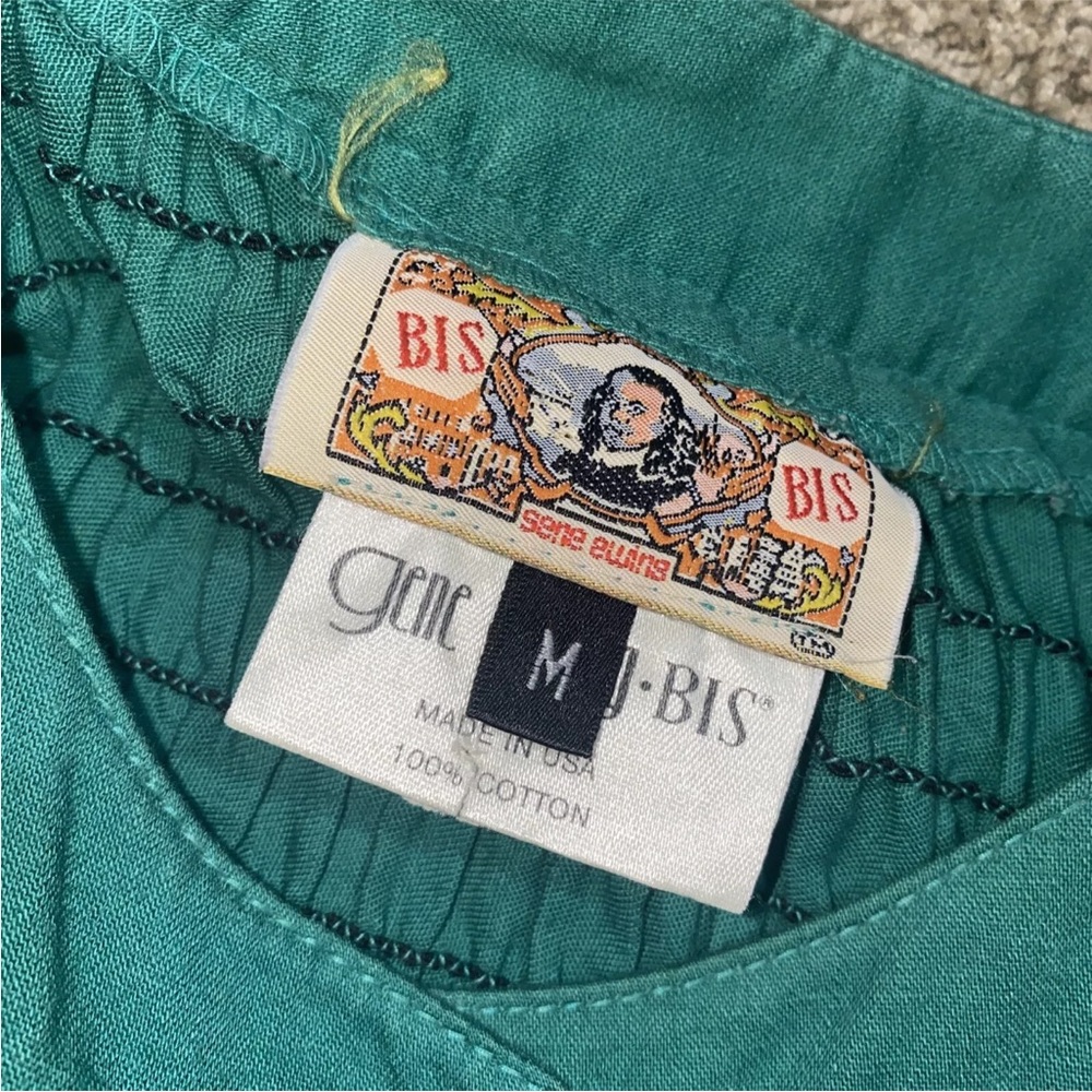 Vintage Gene Ewing Bis Woman
Jacket Wrinkled Rich Denim Button Up
With Skirt USA - Picture 9 of 10
